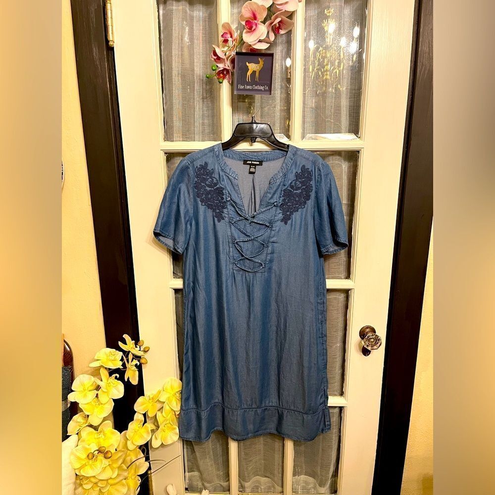 Joe Fresh Lightweight Embroidered Dress